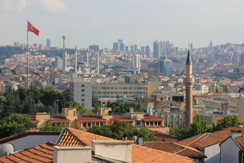 مدينة أنقرة في تركيا
